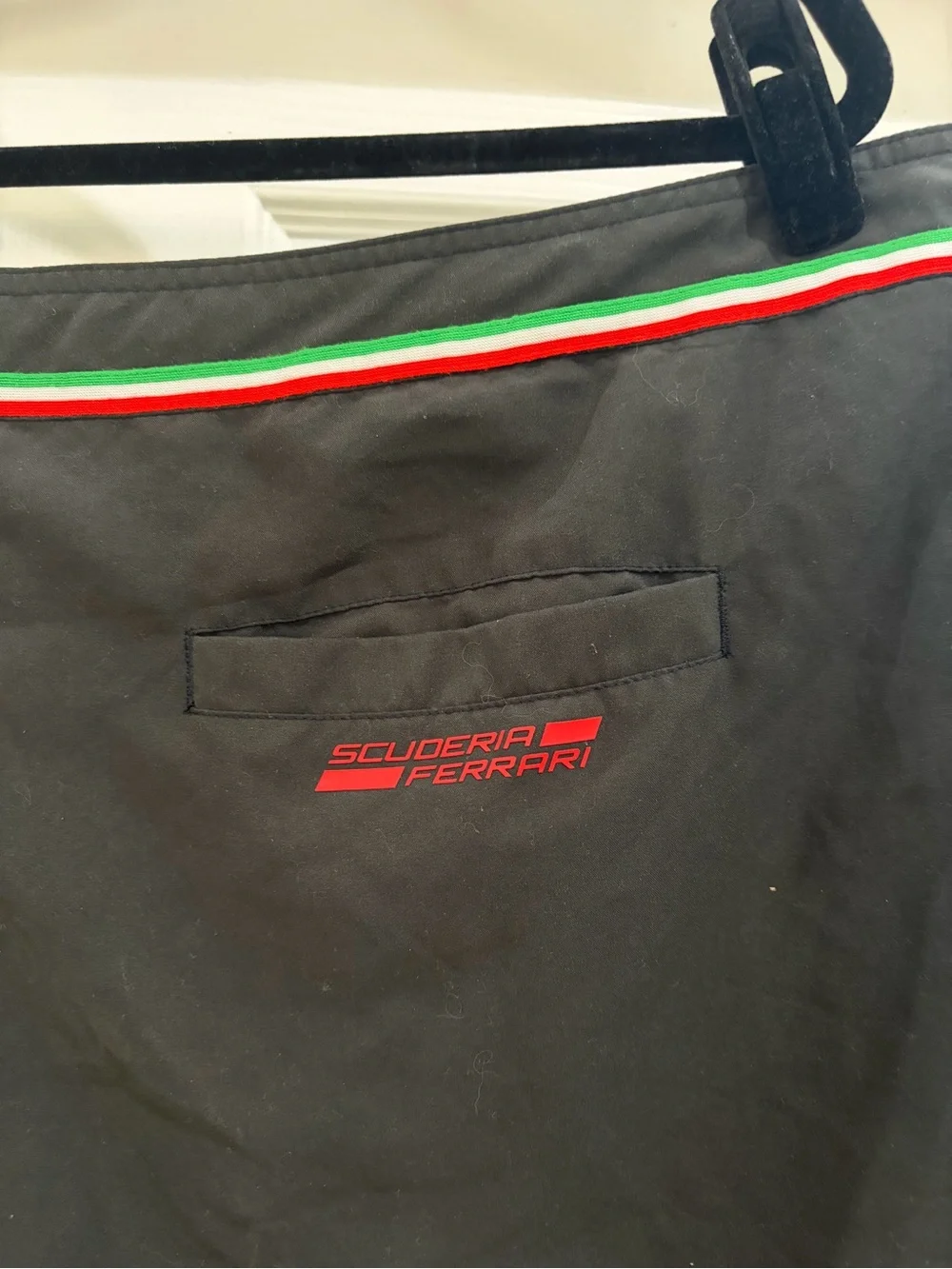 Puma Scuderia Ferrari Men’s Black Board Shorts Swim Trunks XL Formula 1